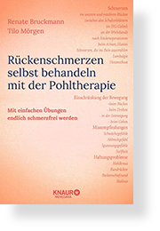 Buchtitel Rückenschmerzen selbst behandeln mit der Pohltherapie von Renate Bruckmann und Tilo Mörgen im Verlag Knaur MensSana